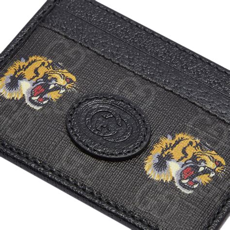 gucci cardholder tiger|gucci tiger cardholder.